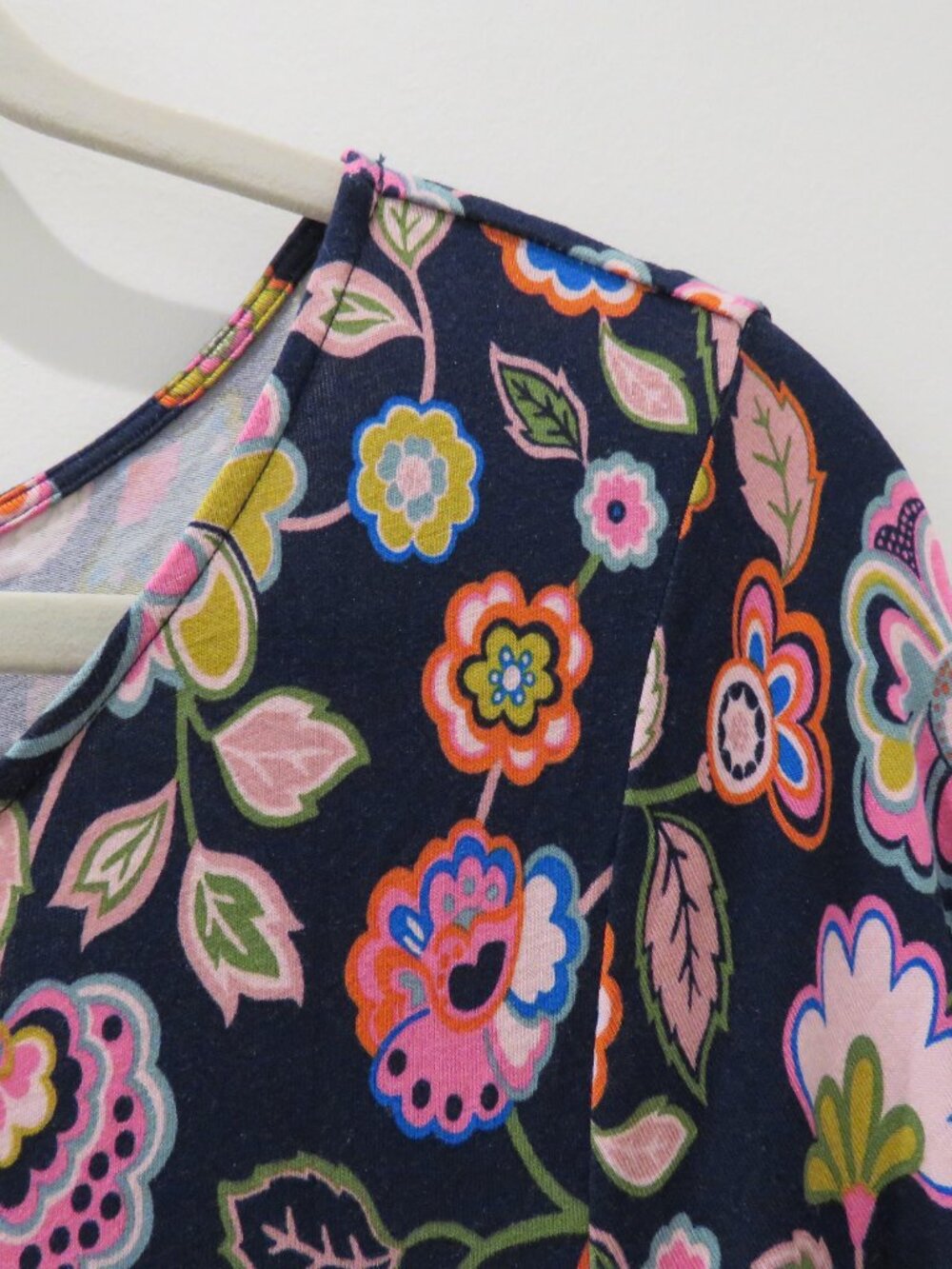 BODEN Amelie Long Sleeve Midi Sheath Stretch Dress Cascade Bloom Floral 12 - Picture 8 of 15